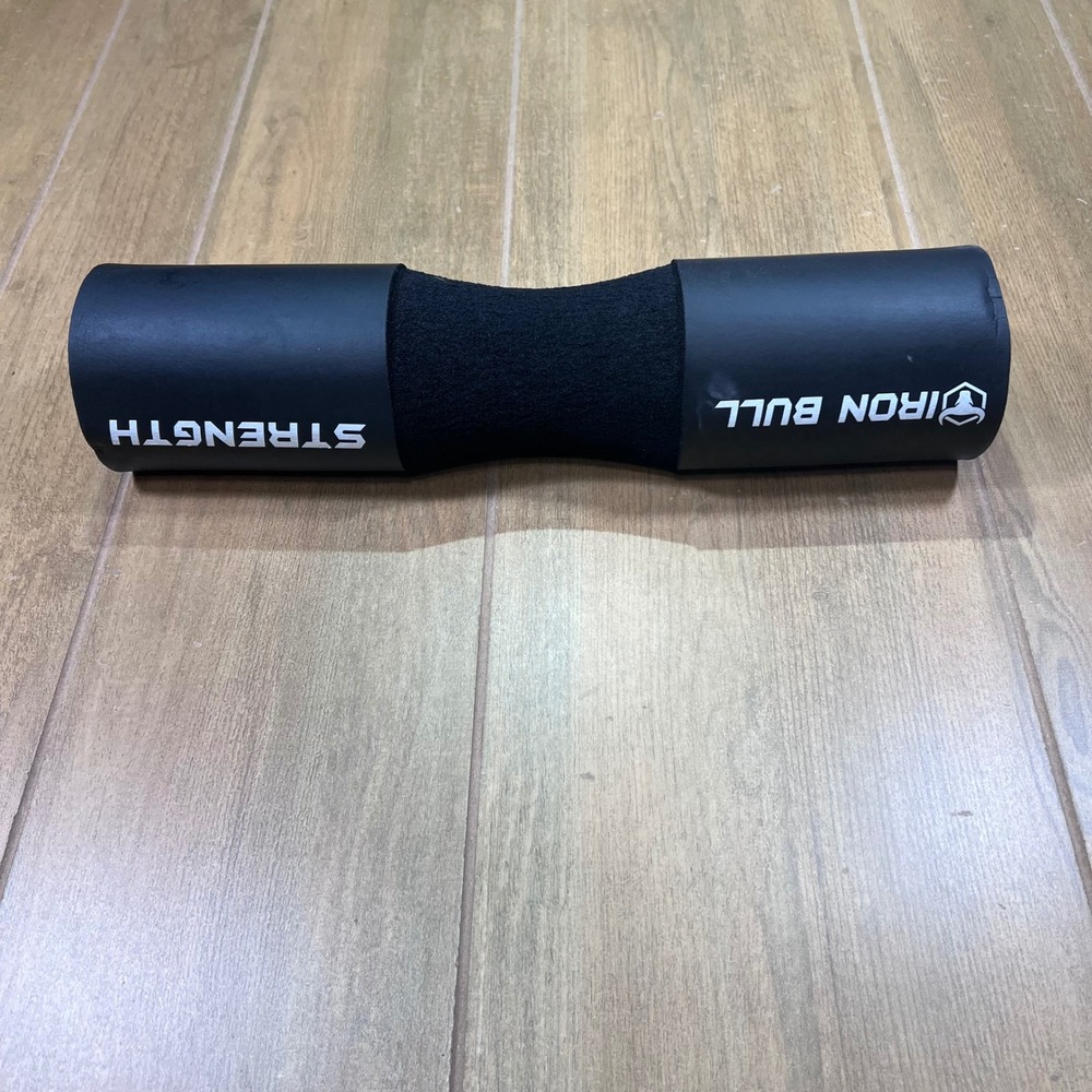 Iron‎ Bull Strength Barbell Pad Black Foam Squat thrust Neck Protector Cushion